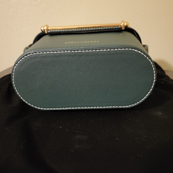 Strathberry Safari Leather Shoulder Bag - Picture 9 of 16